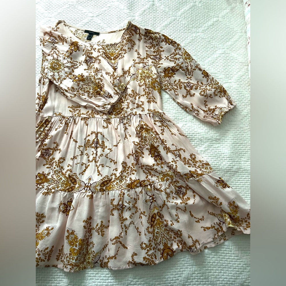 Vintage Forever 21 Floral Patterned Babydoll Dress